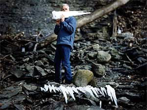 
Andy Goldsworthy, Ithaca, New York (2004) (Courtesy the artist and Weinstein Gallery)