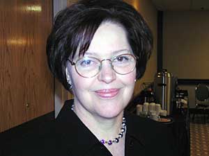 
NRLC President Wanda Franz says even though her group lost its battle to save Terri Schiavo's life, it won't give up the fight against euthanasia. 
 (MPR Photo/Lorna Benson)