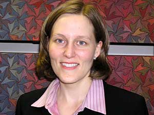 
Christine Bronson runs Minnesota's Medical Assistance program. She says much of the increase in people seeking assistance from publicly-funded health care is an erosion in the private market of employer-based coverage. (MPR Photo/Lorna Benson)