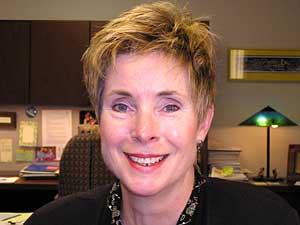 
Allina Vice President Barbara Balik says it was challenging to get "Safest in America" up and running, but she says it's worth the effort if the collaboration makes health care safer.  (MPR Photo/Lorna Benson)