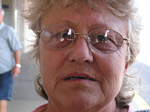 
Marilyn Mixx's only source of income is a monthly Social Security check for $579.  She already spends about $130 per month on cigarettes. (MPR Photo/Bianca Vazquez Toness)