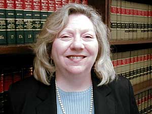 
Attorney Ann Bottolene says Amelsberg Crowe was steered into a mortgage foreclosure scam by an unscrupulous real estate agent. (MPR photo/Dan Olson)