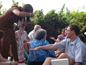 
Curtis Gilbert, right, has his hands photographed by his aunt Daphne. (Photo courtesy of Curtis Gilbert)