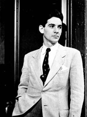 
Leonard Bernstein publicity photo from 1943, later published in Harper's Bazaar January 1944. (Landshoff, Herman, photographer. The Leonard Bernstein Collection, ca. 1920-1989, Library of Congress.)