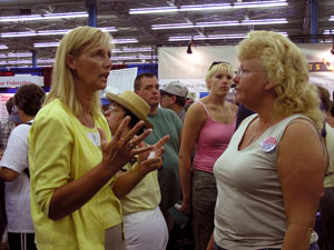 
Rep. Denise Dittrich said there will always be a black cloud over the 2005 session.  (MPR Photo/Laura McCallum)