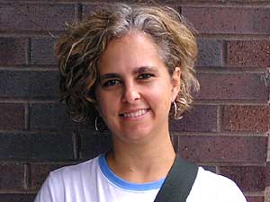 
Children's author Kate DiCamillo has a new book out, this time a chapter book aimed at young readers. Its hero is a pig named Mercy.   (MPR Photo/Jeff Jones)