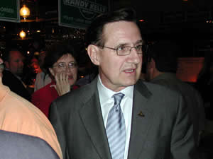 
Mayor Randy Kelly says he wasn't surprised by the primary election results, calling it "the DFL-endorsee's playground." (MPR Photo/Marisa Helms)