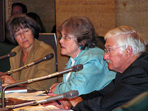 
Senators listened as officials reviewed reports of problems at the Minneapolis Veterans Home. (MPR Photo/Laura McCallum)