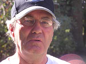 
"Being struck by lightning" is how Roger Skime describes finding out his entire herd of cattle would have to be destroyed.  (MPR Photo/Dan Gunderson)