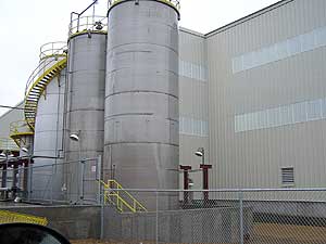 
The Minnesota Soybean Processors biodiesel plant in Brewster, in southwest Minnesota. (MPR Photo/Mark Steil)