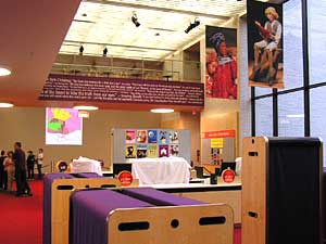 
The CTC now has a dedicated lobby space.  (MPR Photo/Jeff Jones)