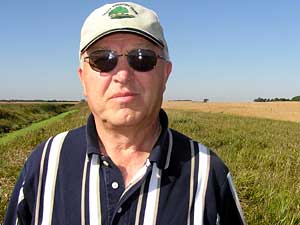 
Dave Zwach has turned his Redwood County farm into a conservation showcase. (MPR Photo/Mark Steil)