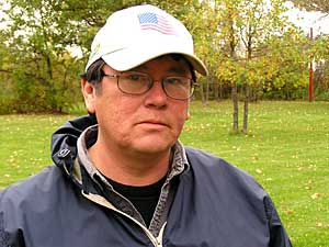 
Don Kakaygeesick says the Ojibwe people in the Warroad area still practice their culture and traditions. He says many are frustrated that they can't receive the same health and education entitlement benefits given to other American Indians in the U.S. (MPR photo/Tom Robertson)