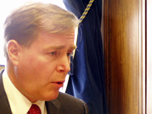 
Hatch is the only Democratic candidate who's won statewide office.  (MPR File Photo)