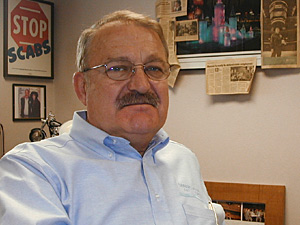 
As AMFA leaders call for broader labor support, they're unlikely to get it from the Minnesota AFL-CIO and its president, Ray Waldron. (MPR Photo/Jeff Horwich)