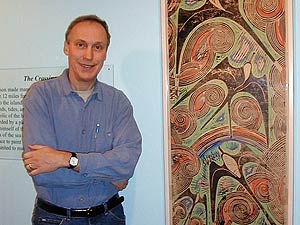 
Bell Museum Curator Don Luce says he was originally turned on to the work of Walter Anderson by a University of Minnesota student doing an internship at the museum.  (MPR Photo/Marianne Combs)