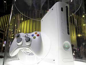 
The Xbox 360 features a special chip that has three separate micro-processors each controlling a different aspect of the game. ((Photo by Junko Kimura/Getty Images))