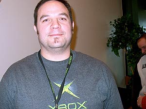 
IBM engineer Eric Mejdrich says it's important to be able to undrstand all aspects of how a video game works to design the best hardware. (MPR photo/Sea Stachura)