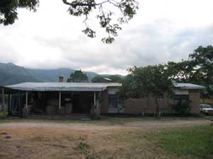 
The village of Nchenachena and the home of Dr. Trywell Nyirongo and his family sit in the cloudy foothills of the southern Great Rift Valley. (Photo: Jonah Eller-Isaacs)