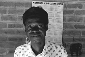 
Pearson Chirambo is a senior official at Future Vision Ministries, an organization that reaches out to the many orphans in the area. (Photo: Jonah Eller-Isaacs)