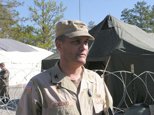 
Col. David Elicerio, a Ham Lake resident, is the Commander of the Minnesota Guard's First Brigade Combat Team and is responsible for the unit's training.

 (MPR Photo/Mark Zdechlik)