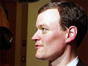 
State Representative Jeff Johnson of Plymouth.  Johnson was chief house author of this year's methamphetamine legislation.  The republican represents District 43A on the west side of the Twin Cities.   (MPR file photo)