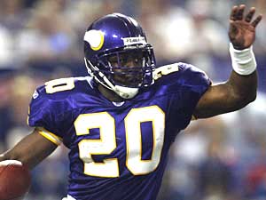 
Vikings running back Moe Williams.  (Photo by Jeff Gross/Getty Images)