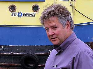 
Jim Sharrow is Facilities Director for the Seaway Port Authority in Duluth. (MPR Photo/Bob Kelleher)