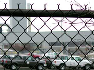 
The Ford plant in St. Paul makes Ranger pickup trucks, which have seen declining sales in the past few years.  (MPR Photo/Marisa Helms)