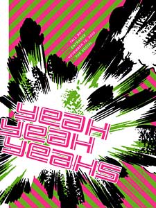 
Yeah Yeah Yeahs, Thomas Scott/Eyenoise, Orlando, Florida. Screenprint.
 (Image Courtesy of MCAD)