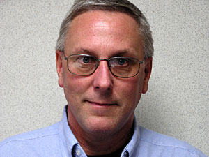 
Scott Peterson, who owns an auto body shop in southern Minnesota, dropped employee coverage because it got too expensive.
 (MPR Photo/Mark Steil)