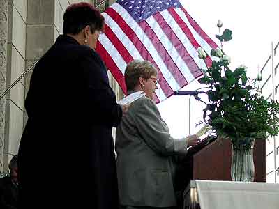 Judy Silva and Mary Ann Weigel 